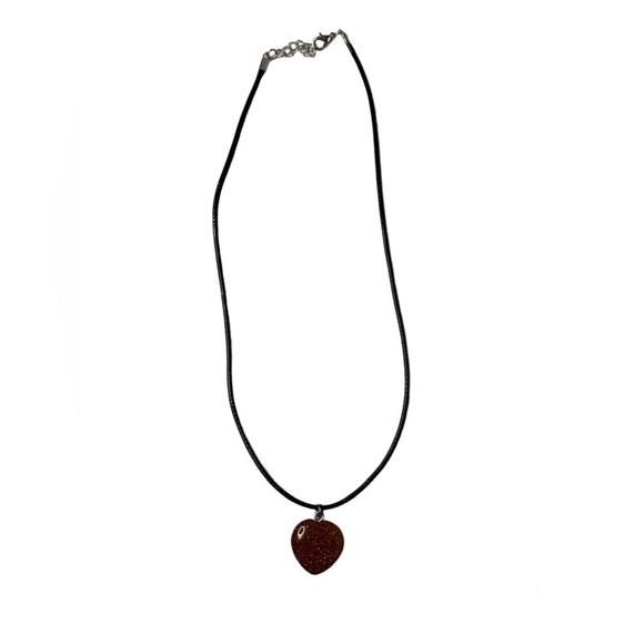 Crystal heart necklace - Picture 3 of 6